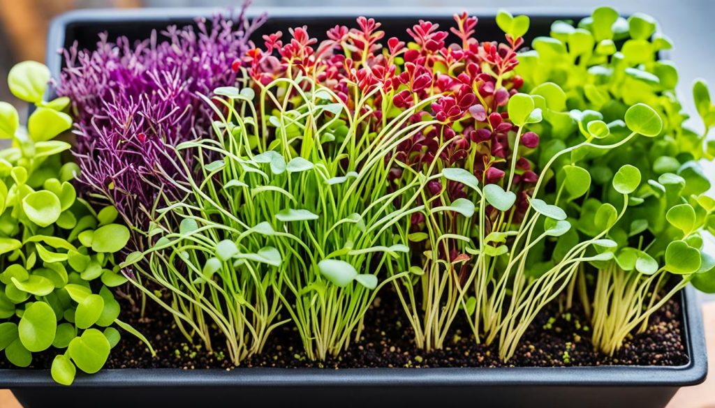 healthy microgreens