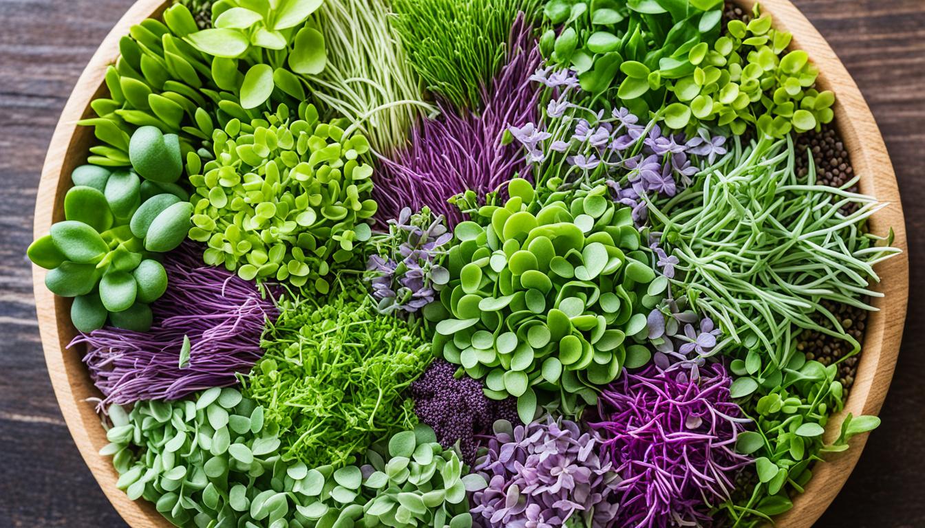 healthy microgreens