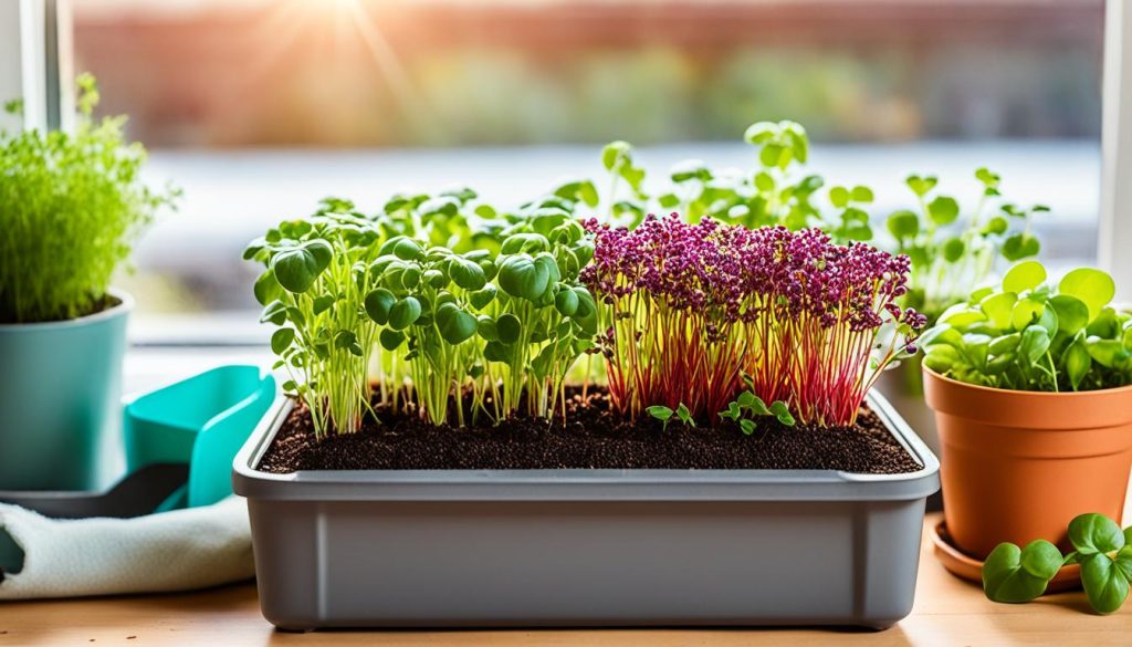 Microgreens growing kits