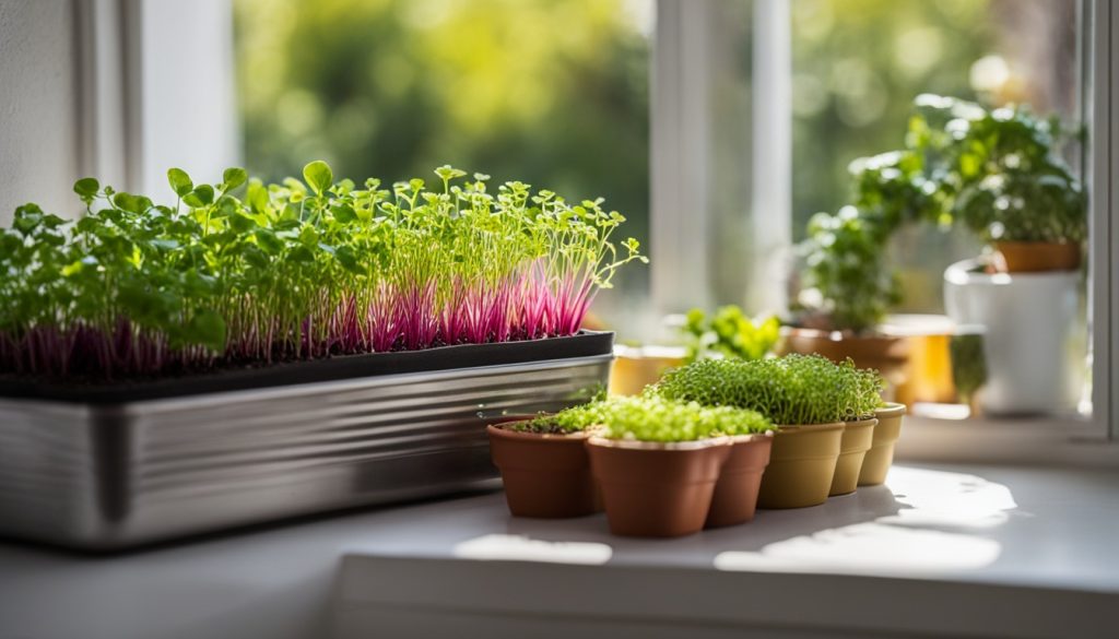 microgreens indoor gardening