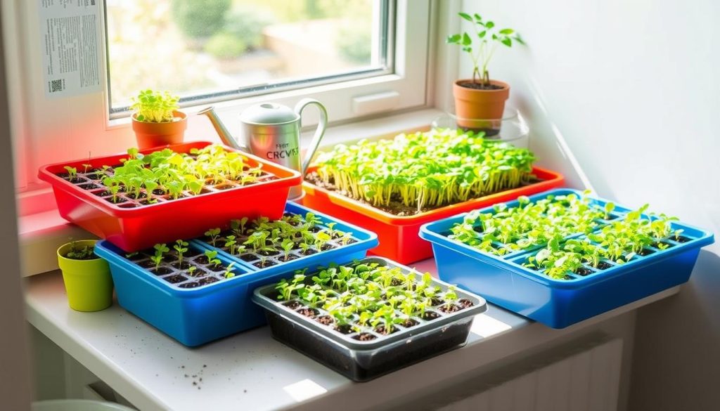 Microgreen growing kits