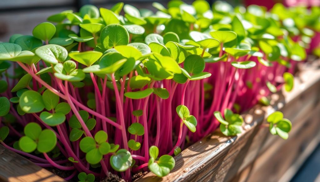 amaranth microgreens