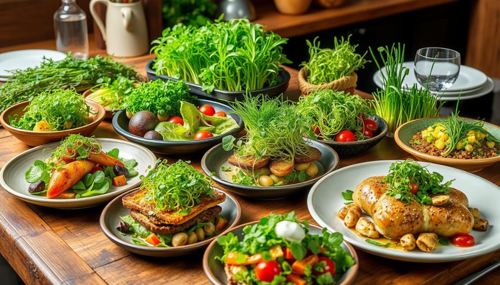 microgreens culinary uses