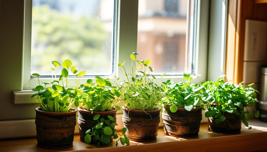 microgreens homegrown