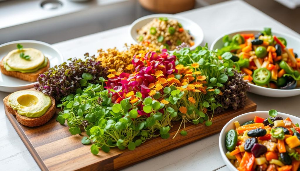 microgreens-in-dishes