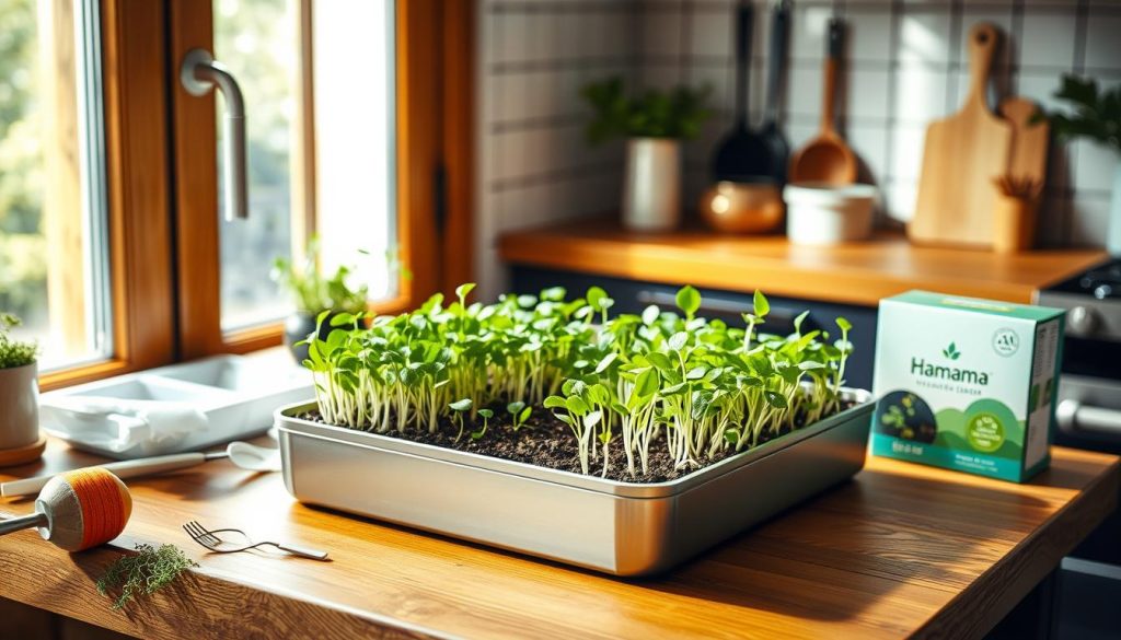 Hamama microgreen kit