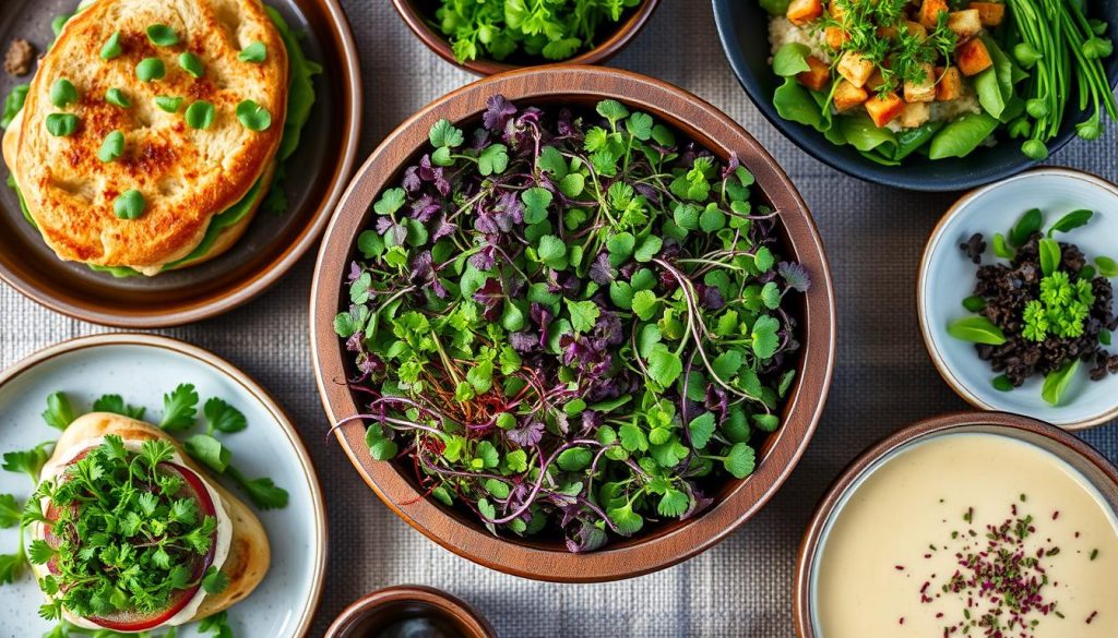 how to eat microgreens