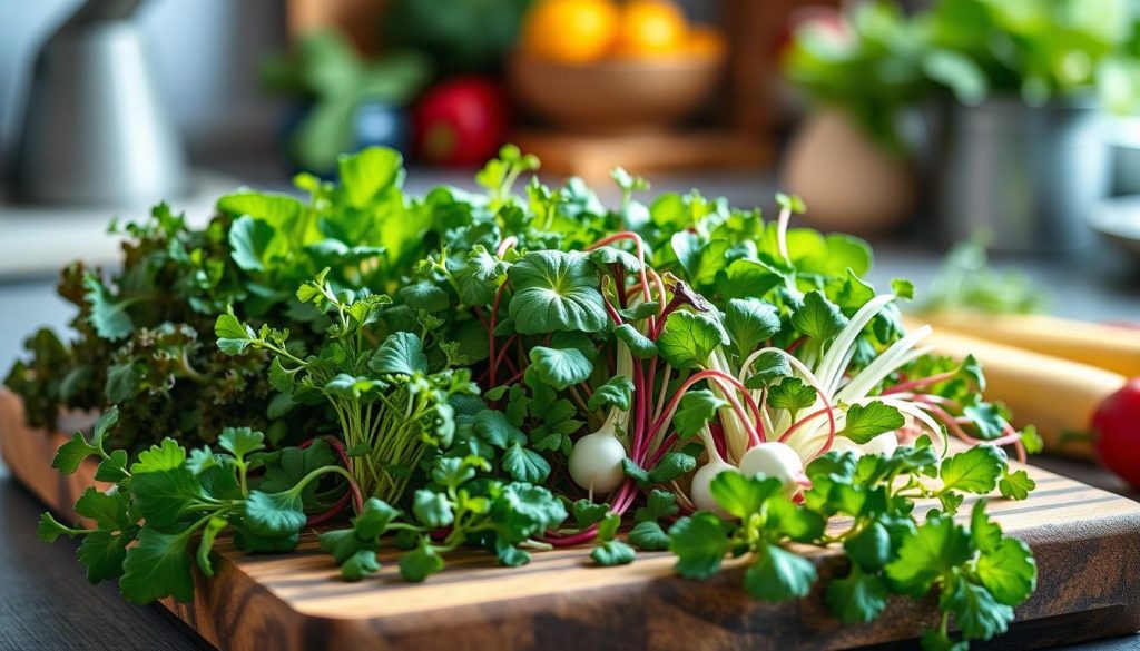 microgreens cholesterol