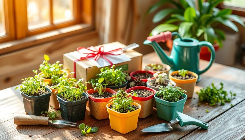 microgreens growing kit gifts