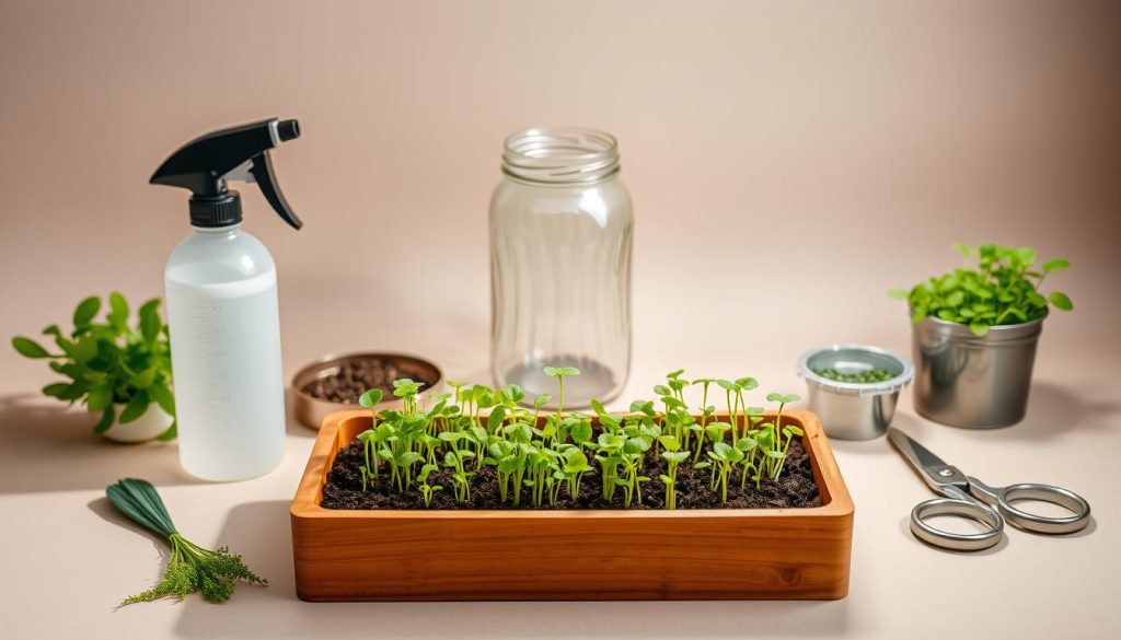 DIY Microgreen Kit Components