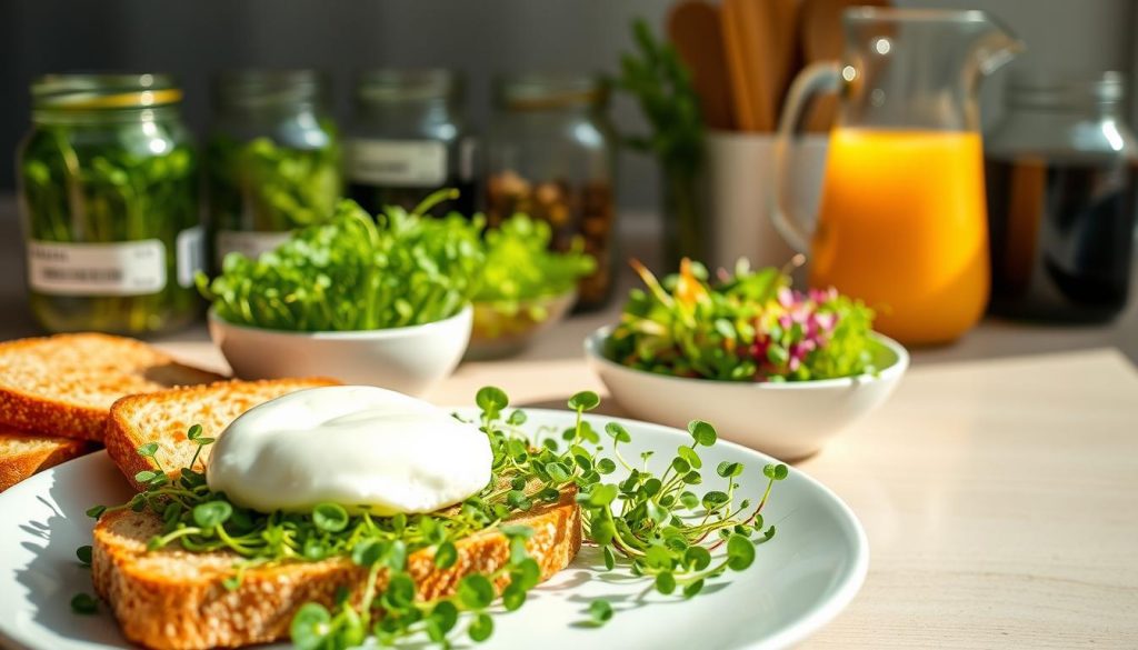 Microgreens Breakfast Recipes