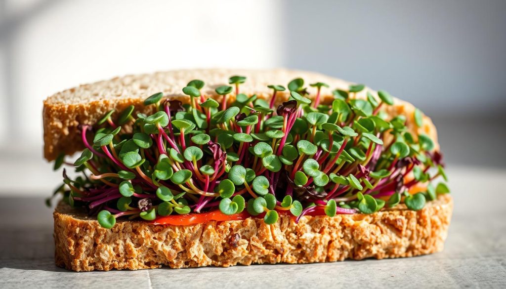 Microgreens in Sandwiches